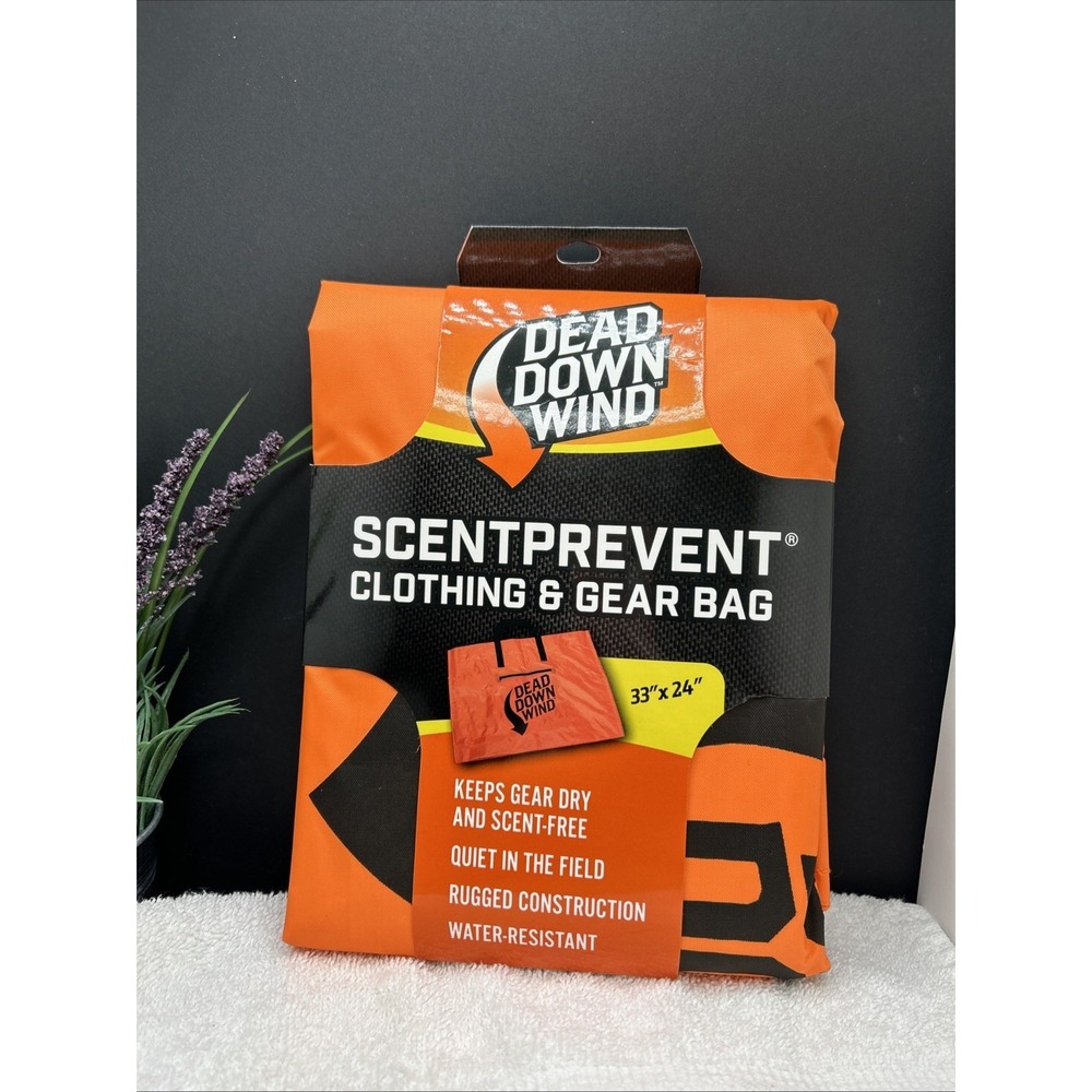 Dead D. Wind ScentPrevent Clothing And Gear‎ Bag Water Resist. Scent-Free Last 1